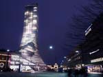 Scala Tower, Copenhagen, Denmark: retail, a conference center, the new Main Library of Copenhagen, offices, a luxury hotel, and a public rooftop plaza