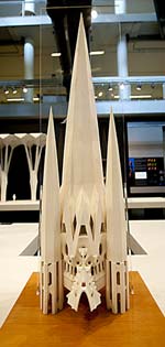 Views of “Sagrada Família - Gaudí's Unfinished Masterpiece” at CCNY Bernard and Anne Spitzer School of Architecture, New York City, on view through May 15, 2015