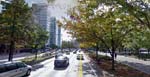 West Street in the West Village, looking south; towers on left are Richard Meier & Partners’ Perry Street condos.