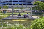 Cox Communications' Cox CTech Pavilion, Atlanta, Georgia: Terraces and gardens bring nature to work.