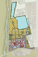 Site plan: RiverPark, a 700-acre mixed-use development in Oxnard, California