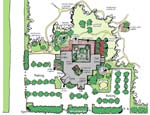 This Healing Environments map highlights the potential types of healing environments that can be incorporated into any campus.