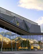 Utah State University’s new Performance Hall takes its inspiration from the surrounding mountains