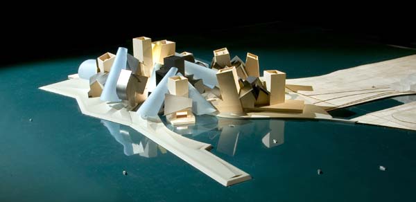 New Abu Dhabi branch of Guggenheim Museum by Frank O Gehry